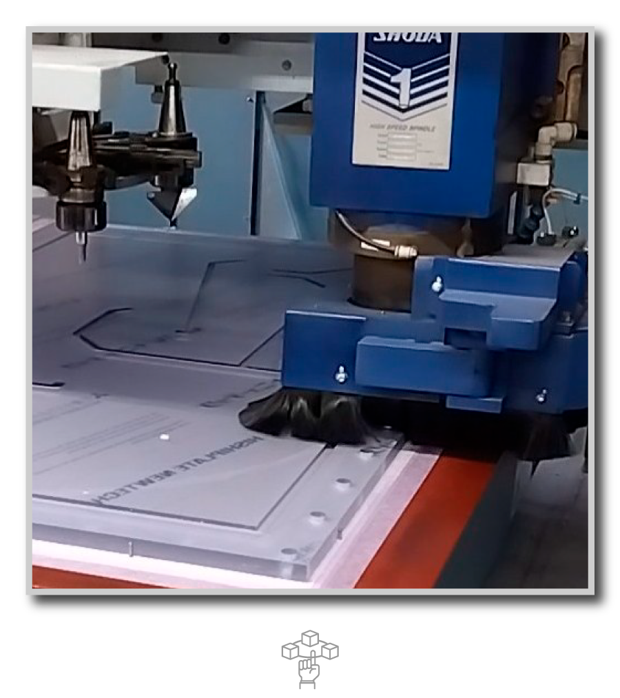 NCルーターSHODAで加工作業